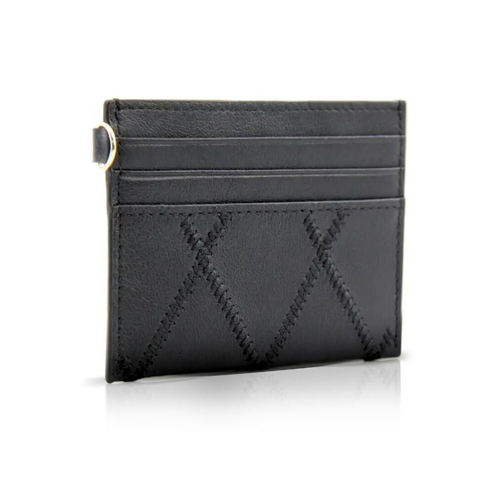 7795 Slim Leather Card Holder Wallet, RFID Flexible Minimalist Design